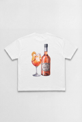 T-Shirt Aperol Graphic - White