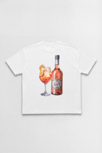 T-Shirt Aperol Graphic - White