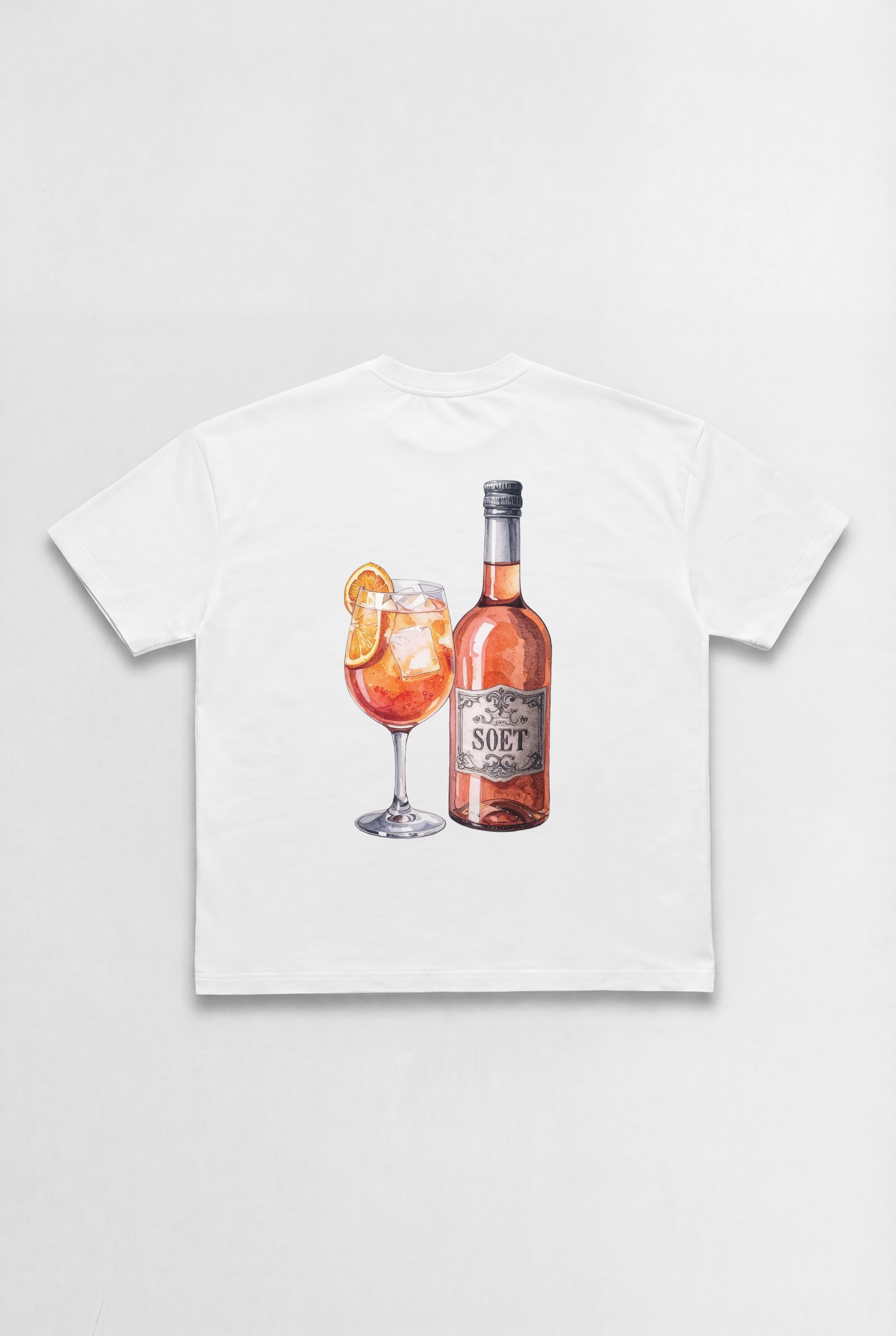 T-Shirt Aperol Graphic - White