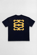 Crest Logo T-Shirt - Navy blue