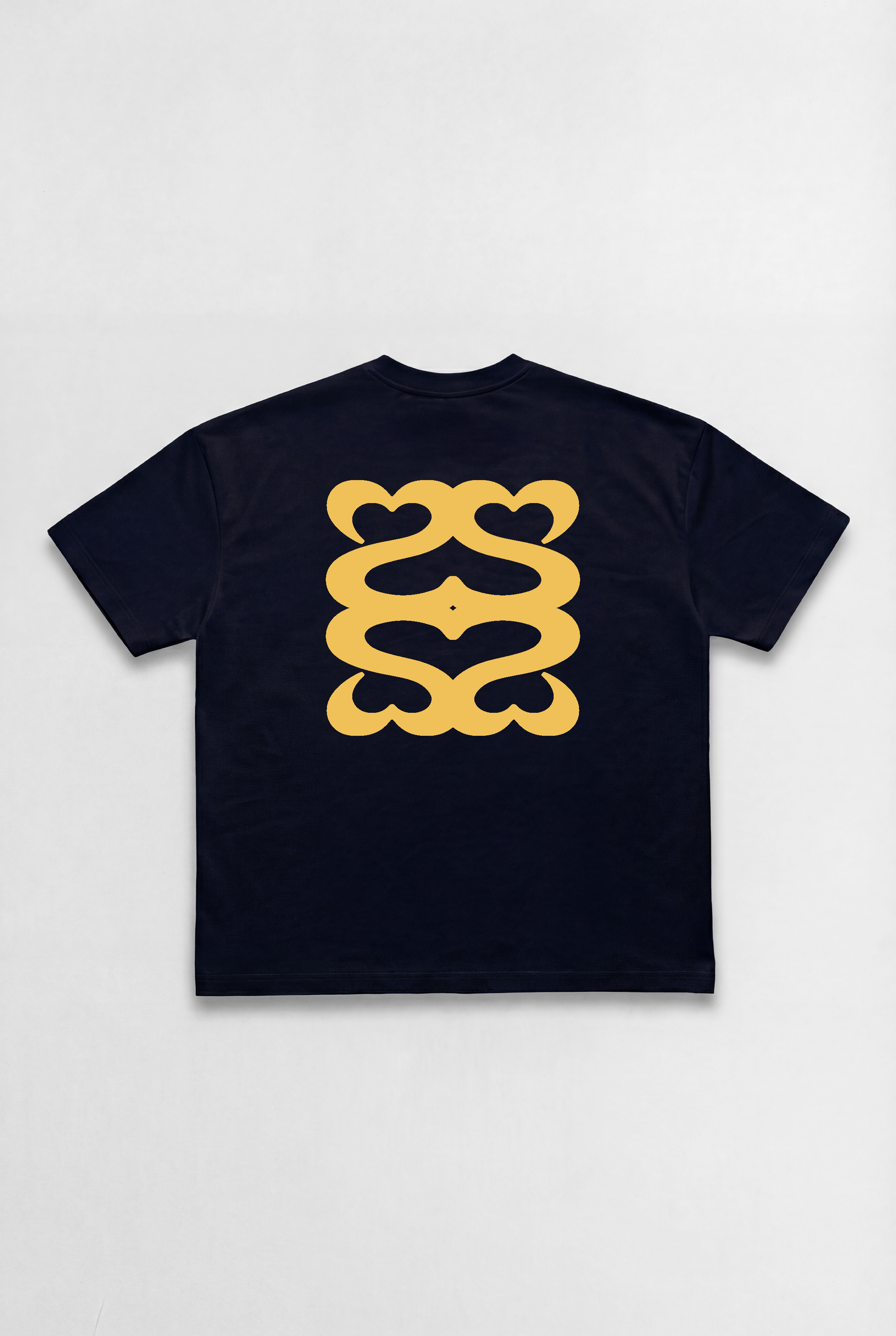 Crest Logo T-Shirt - Navy blue