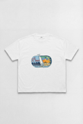 T-Shirt Sardine Graphic - White