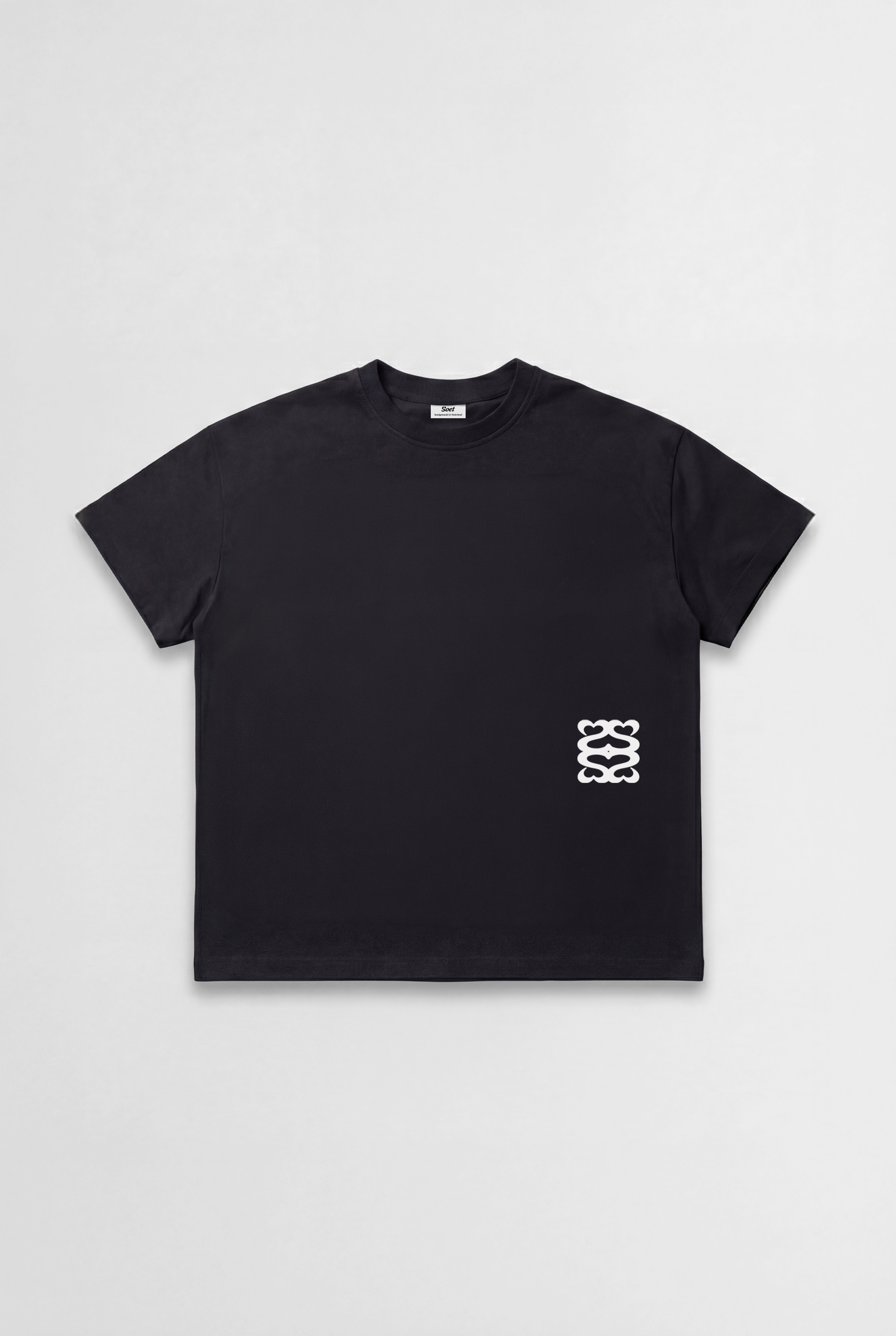 Crest Logo Baby T-Shirt - Black