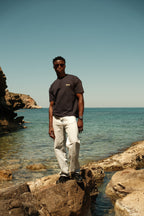 Crest Logo T-Shirt - Navy blue