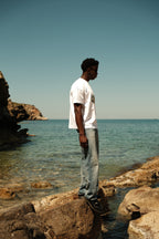 T-Shirt Sardine Graphic - White
