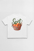 T-Shirt Fruit Graphic - White