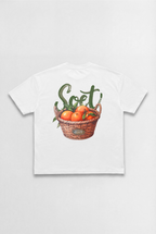 T-Shirt Fruit Graphic - White