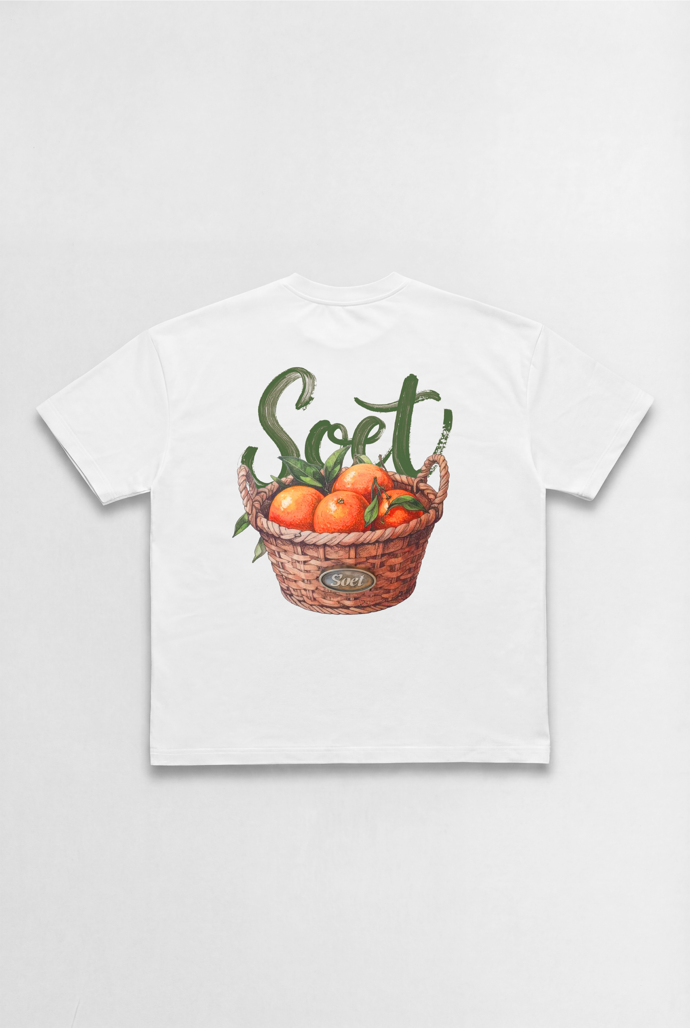 T-Shirt Fruit Graphic - White